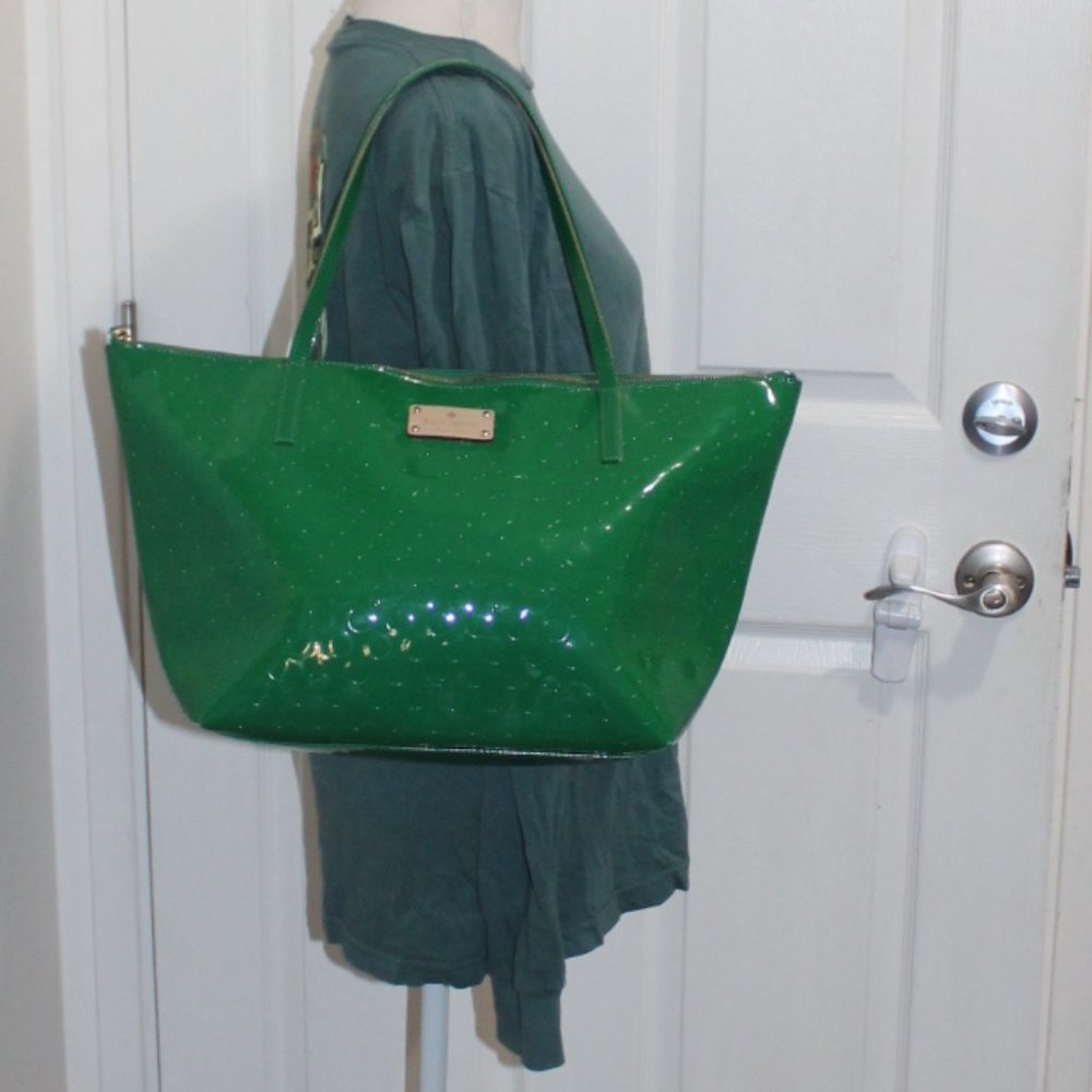 KATE SPADE Sophie Yaletown Tote Bag Emerald Green